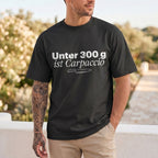 Koch-Shirt Unter 300 g ist Carpaccio in Schwarz