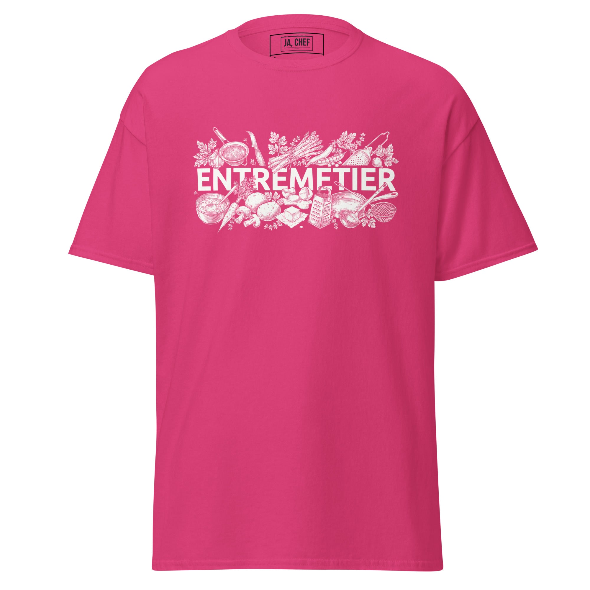 Koch-Shirt Entremetier in Helikonie, Vorderansicht