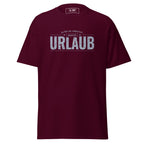 Koch-Shirt So wie du arbeitest, mach ich Urlaub in Kastanienbraun, Vorderansicht