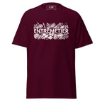 Koch-Shirt Entremetier in Kastanienbraun, Vorderansicht
